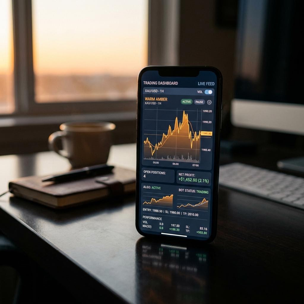 Painel digital Proventalvor de análise de mercado num smartphone